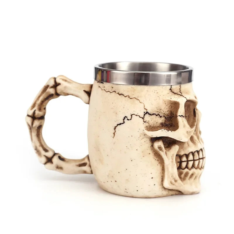 Mugs Coffee Cups Stainless Steel Viking Water Bottle Coffee Mug Large Capacity Insulated Mugs Bar Beer Mug Wine Drinkware Cup