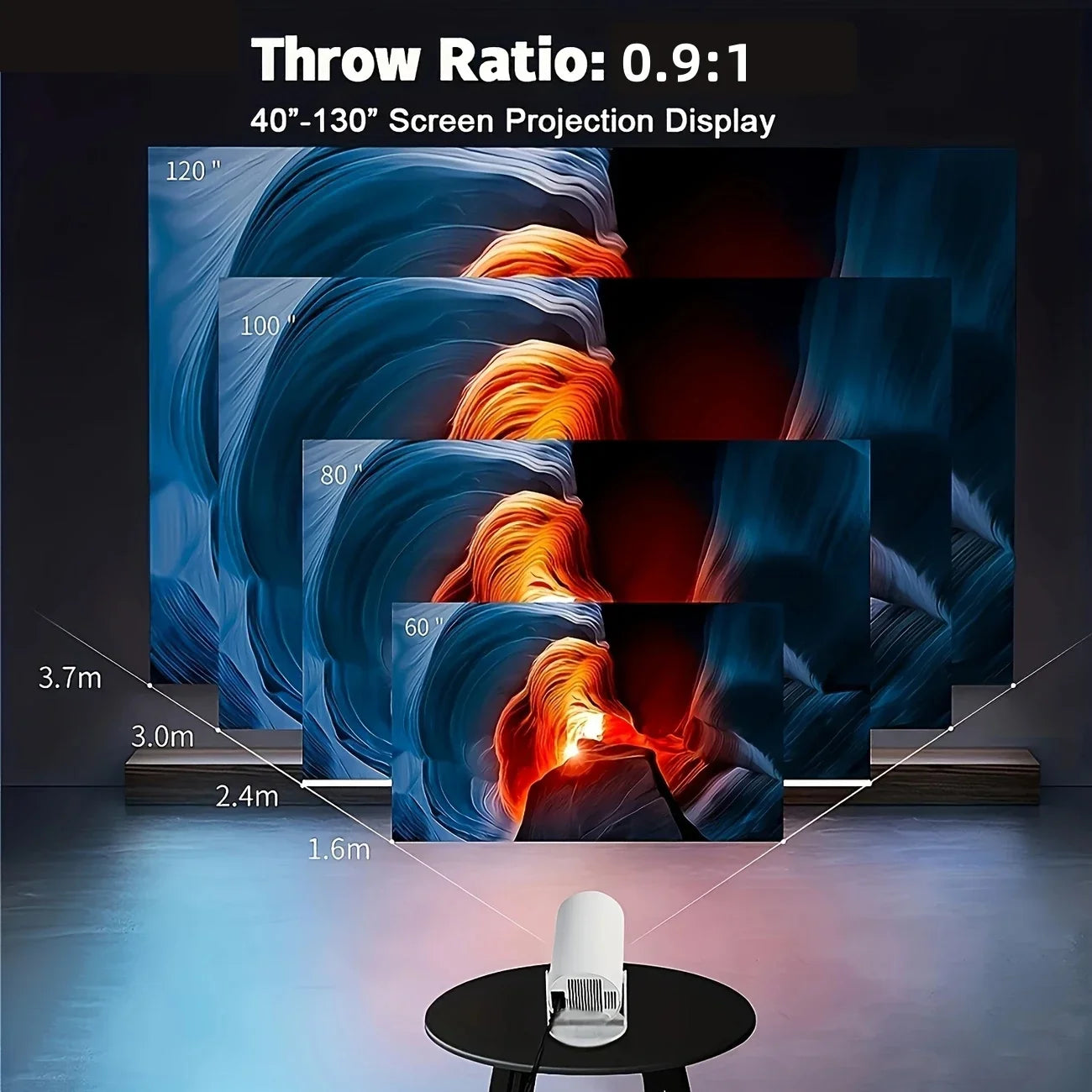Transform Your Entertainment with the 2025 HY300PRO Mini Projector: Portable, 1080P/4K Support, Auto Keystone & Smart Android Features!